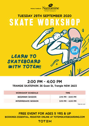 Learn to Skateboard with Totem - Trangie